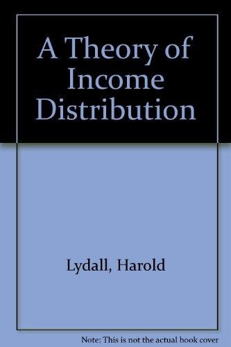 A Theory of Income Distribution
