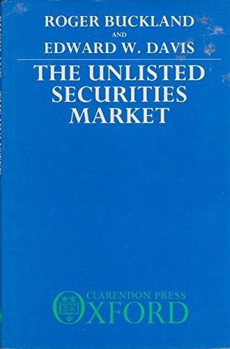 The Unlisted Securities Market