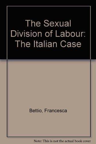 The Sexual Division of Labour: The Italian Case