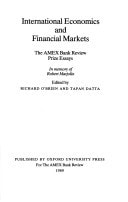 International Economics and Financial Markets: The AMEX Bank Review Prize Essays 1988