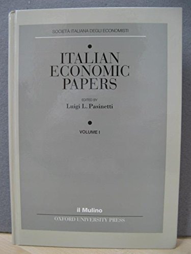 Italian Economic Papers: Volume 1