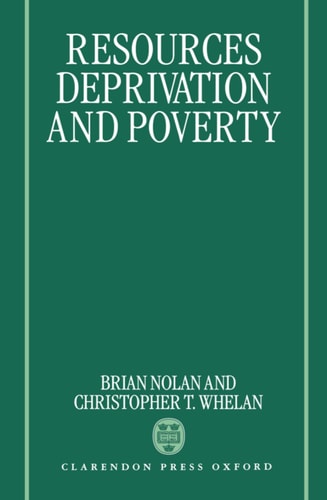 Resources, Deprivation, and Poverty