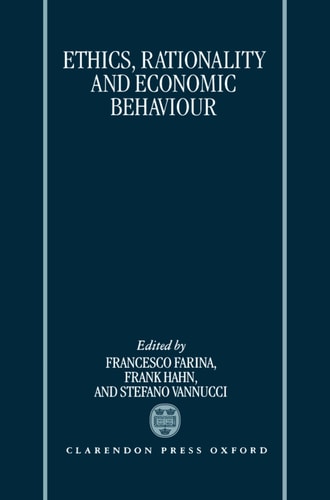 Ethics, Rationality, and Economic Behaviour