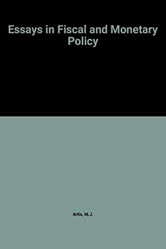 Essays in Fiscal and Monetary Policy