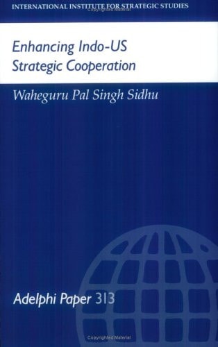 Enhancing Indo-US Strategic Cooperation