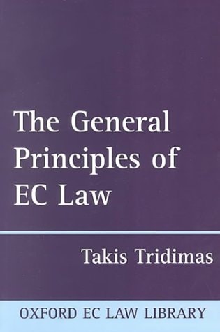 The General Principles of EC Law