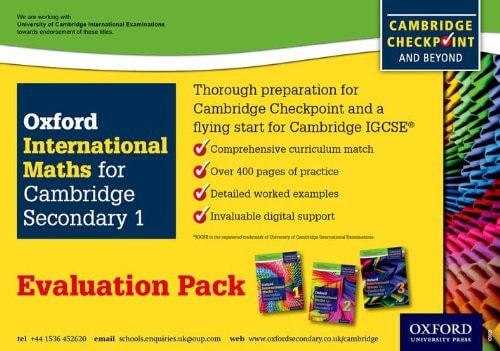 Complete Mathematics for Cambridge Secondary 1: Evaluation Pack