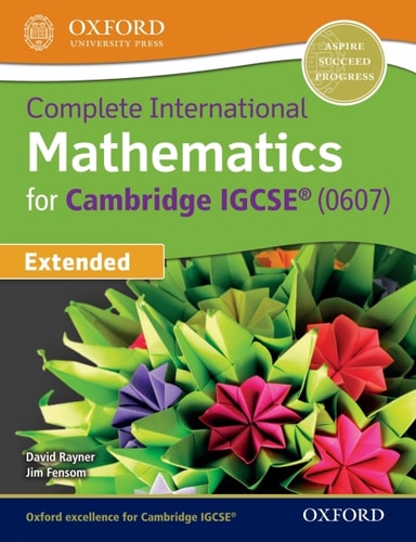International Mathematics for Cambridge IGCSE (Extended)