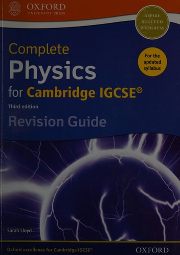Complete Physics for Cambridge IGCSE Revision Guide