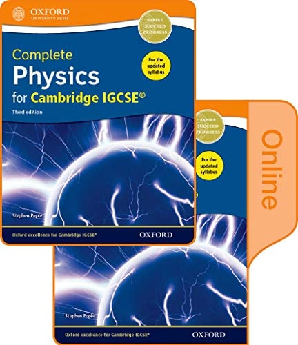 Complete Physics for Cambridge IGCSE: Print and Online Student Book Pack