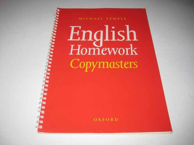 English Homework Copymasters