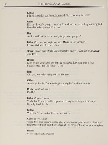 Oxford Playscripts: The Teen Commandments