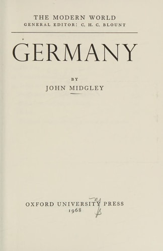 The Modern World: Germany