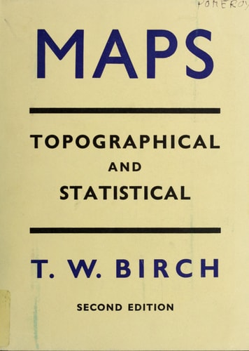 Maps: Topographical and Statistical