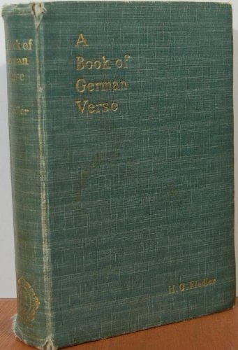 A Book of German Verse: From Luther to Liliencron