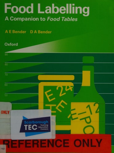Food Labelling: A Companion to Food Tables