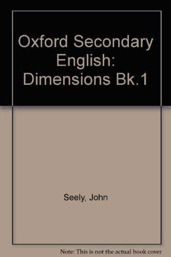 Oxford Secondary English: Dimensions: Teachers' Book 1