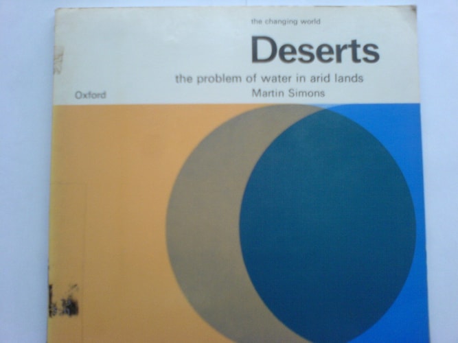 Deserts: The Problem of Water in Arid Lands