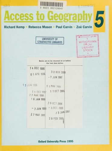 Access to Geography 5