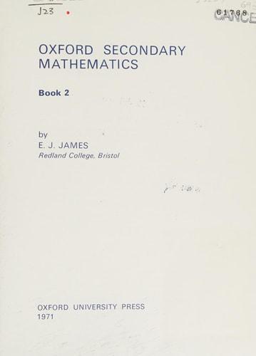 Oxford Secondary Mathematics: Book 2