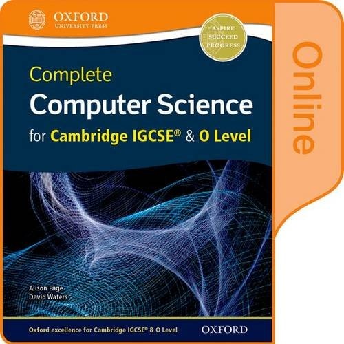 Complete Computer Science for Cambridge IGCSE & O Level Online Student Book