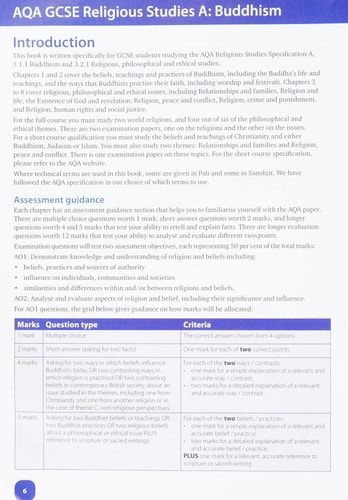 GCSE Religious Studies for AQA A: Buddhism