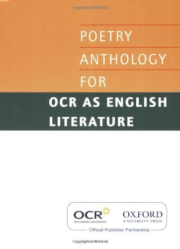 OCR GCE Poetry Anthology