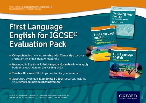 Complete First Language English for IGCSE: Evaluation Pack