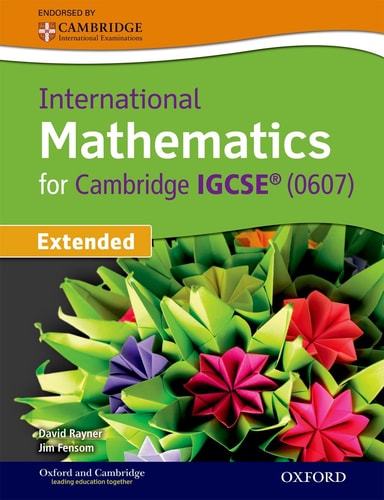 International Mathematics for Cambridge IGCSE