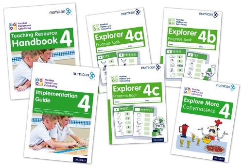 Numicon: Number, Pattern and Calculating 4 Easy Buy Pack
