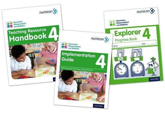 Numicon: Geometry, Measurement and Statistics 4 Easy Buy Pack