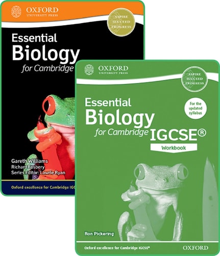 Essential Biology for Cambridge IGCSE Student Book and Workbook Pack