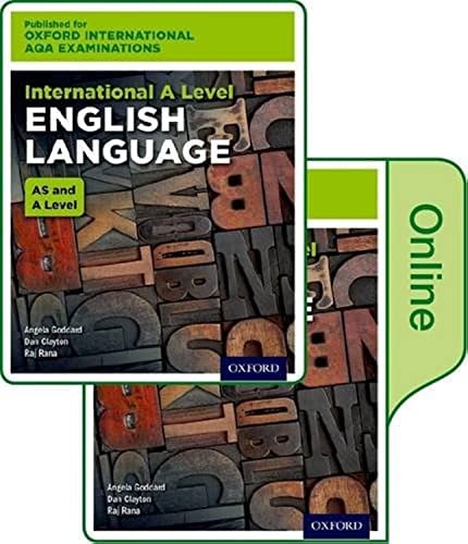 International A Level English Language for Oxford International AQA Examinations