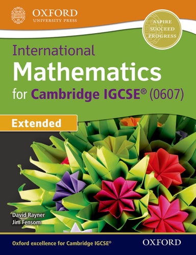 International Maths for Cambridge IGCSE Student Book
