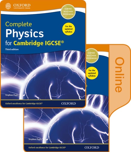 Complete Physics for Cambridge IGCSE: Print and Online Student Book Pack