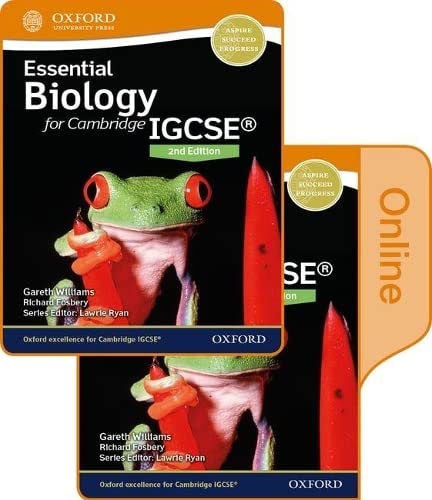 Essential Biology for Cambridge IGCSE Print and Online Student Book Pack
