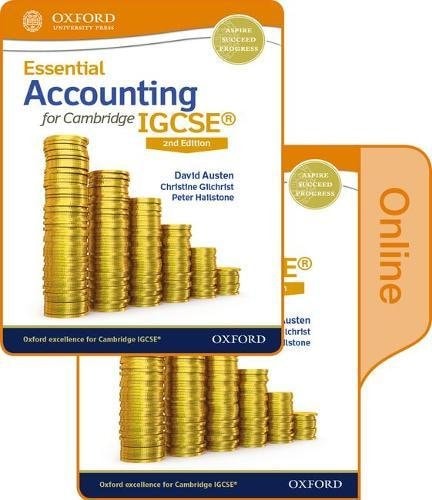 Essential Accounting for Cambridge IGCSE: Print and Online Student Book Pack