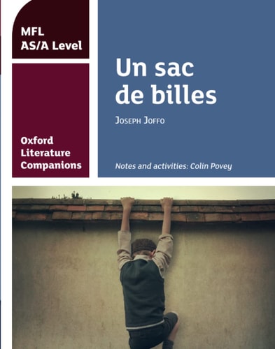 Oxford Literature Companions: Un sac de billes: Study Guide for AS/A Level French Set Text