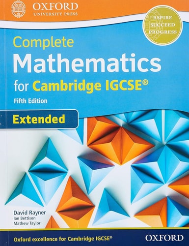 Complete Mathematics for Cambridge IGCSE: Student Book (Extended)