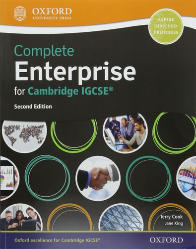 Complete Enterprise for Cambridge IGCSE: Print & Online Student Book Pack