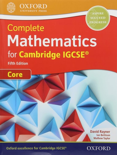 Complete Mathematics for Cambridge IGCSE: Core Student Book
