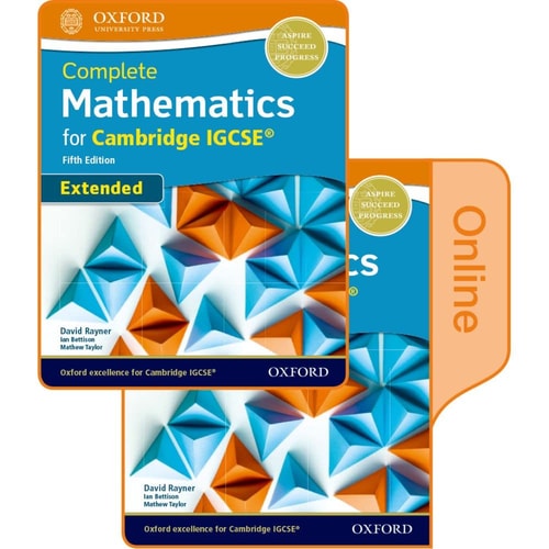 Complete Mathematics for Cambridge IGCSE Student Book (Extended): Print & Online Student Book Pack
