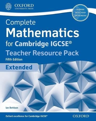 Complete Mathematics for Cambridge IGCSE: Teacher Resource Pack (Extended)