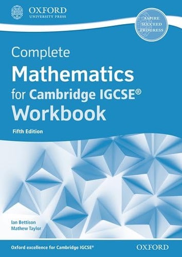 Complete Mathematics for Cambridge IGCSE Workbook: Core & Extended