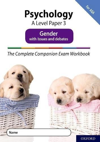 The Complete Companions: AQA Psychology A Level Paper 3 Exam Workbook: Gender