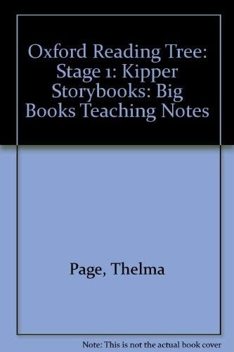 Oxford Reading Tree: Stage 1: Kipper Storybooks: Big Books: Teaching Notes