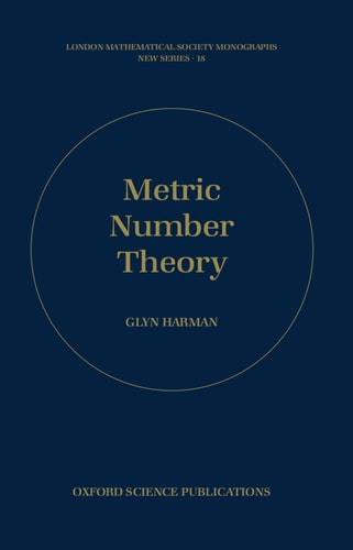 Metric Number Theory