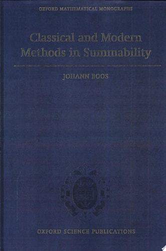 Classical and Modern Methods in Summability