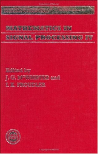 Mathematics in Signal Processing IV