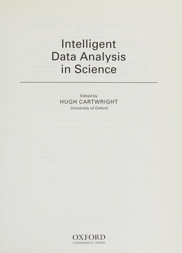 Intelligent Data Analysis in Science